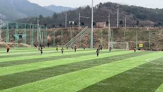 신화FC(U10) vs 광명FC(U11) 오후 전반전  8인제  장흥동계훈련 2025년 01월 22일