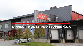 Oppisopimus leipoo työpaikkoja // Porokylän leipomo