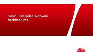 Basic enterprise network architecture