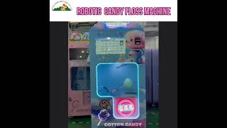 Robotic candy floss machine#trending #shortsfeed #cottoncandymachine