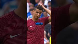 Messi's Jealousy of Ronaldo Revealed 😱💔 || Must Watch || #shorts #ronaldo