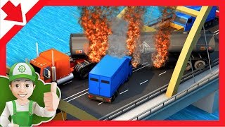 Big Trucks for kids. Cartoon Truck. Car movies for kids. Cars kids Cars. Car for children Truck