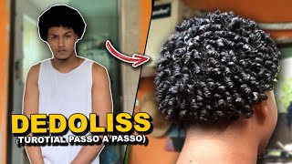 COMO ENROLAR O CABELO (DEDOLISS) PASSO A PASSO BEM EXPLICADO!!!