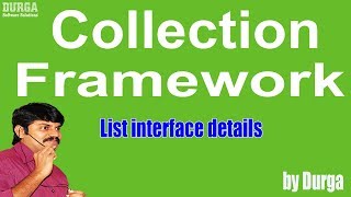 Collection Framework - List interface details