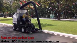 LN50 - litter vacuum with hydraulic arm