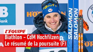 Biathlon 2022 - Une course quasi-parfaite signée Julia Simon pour s'offrir la poursuite d'Hochfilzen