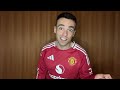 manchester united new 2024 25 home shirt unboxing u0026 review