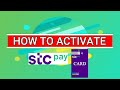 How to ACTIVATE STCpay Card | English