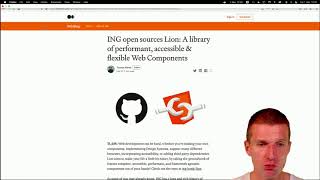 Date Picker with ING / Lion Web Components #slideless