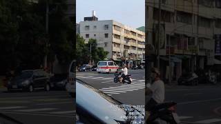 高雄市政府消防局 右昌92（救護車忘記開警燈）