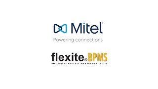 System för kundtjänst med Mitel Solidus och flexiteBPMS