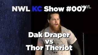 NWL KC - Show #007 - Dak Draper Vs Thor Theriot