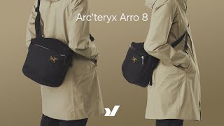 A Flaptop Crossbody Bag For City Commuting - The Arc'teryx Arro 8