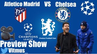 Thomas Tuchel vs Diego Simeone Atletico Madrid vs Chelsea No Silva! FT @CarefreeLewisG