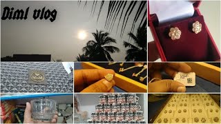 A Diml  vlog/Mangal \u0026mangal jewellery shop/Saratha's world's largest textile shop Trichy