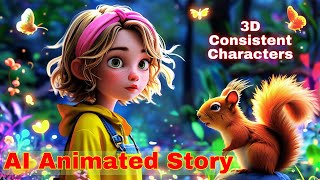 Full Course: Create Free 3D AI Animated Stories with Consistent Characters! 🎥✨