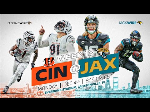 LIVE 🔴 Cincinnati Bengals Vs Jacksonville Jaguars | WATCH FREE | Crazy ...