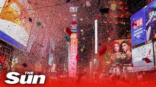 New York rings in 2020 with spectacular traditional New Year's Eve Times Square Ball Drop