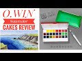 O.Win (Student) Watercolor Cakes Review : Is it better than Superior Watercolors?