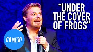 Suzy Eddie Izzard on Moses: "God lost his marbles with a frog plague" | Stripped | Universal Comedy
