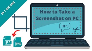 FASTEST WAY to Take a Screenshot on PC 💻😎 (without print screen button) #Shorts