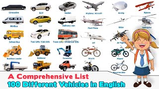100 Different Types Of Vehicles In English Doovi 100 Different Types Of Vehicles In English Doovi