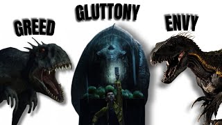 The Seven Deadly Sins as Jurassic Franchise Dinosaurs pt2