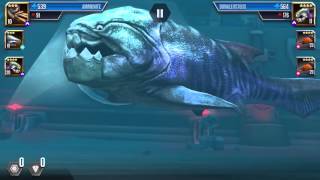 Aquatic Battle 1 - Monsters of The Deep vs. Dakosaurus, Prognathodon,Psephoderma: Jurassic World