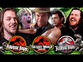 We BINGED the **JURASSIC PARK** TRILOGY