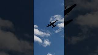 Military C-130 Takeoff in Asheville NC #music #aviation #miltary