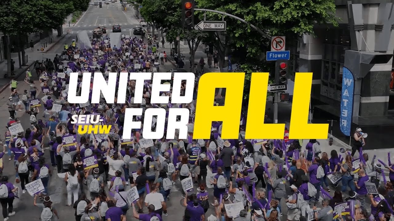 SEIU-UHW | Summit March Event | Video Production - YouTube