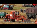 historischer grader frisch 50d erdhobel oldtimer in action historische baustelle dream machines