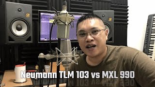 KAPE - NEUMANN TLM 103 vs MXL 990 (TAGALOG)