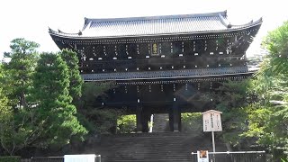 「9月の京都見てある記」 ⑨ 知恩院 三門・友禅苑（9月15日）