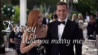 Donna and Harvey - " Will you marry me ? " (Engagement) - SUITS 9x10 [Darvey]