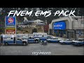 Los Santos EMS Vehicles Pack with Working Stretcher | FiveM Ready | Debadged