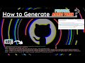 Github Tutorial: Generate Personal Access token to Clone and Push Private Repository