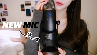 ASMR Tingly Mouth Sounds with New Microphone BLUE YETI X ! *SUPER TINGLY*