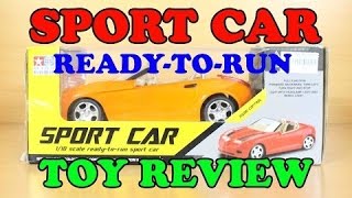 Orange Sport Car - 1/18 scale ready-to-run Sport Car - Toy Review