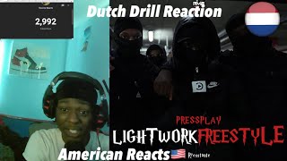 American Reacts to Dutch Drill! Rresstante - Lightwork Freestyle (Prod. Reimas & RJ) | Pressplay