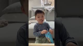 Jadon@生活日常回顧篇 #小孩子的快乐总是那么简单 #cute #baby #搞笑 #funny #萌娃 #可愛い #親子