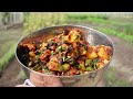 typical indian lunch making amazing indian cooking video