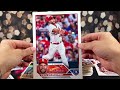 *super box 🤔 2023 topps series 1 baseball super box review ⚾️