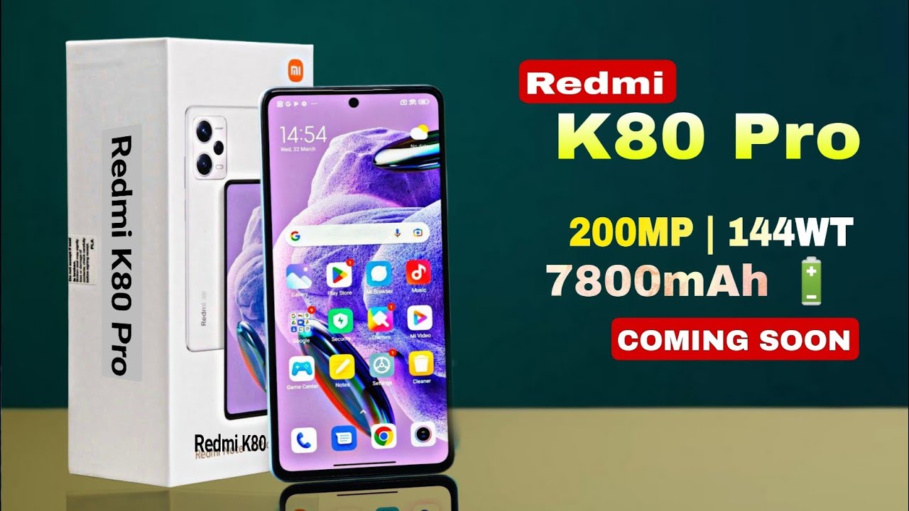 Redmi K80 Pro 5G - First Look, 7800mAh Battery, 200MP Camera, Full ...