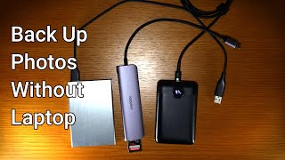 How to backup SD cards without a computer or laptop