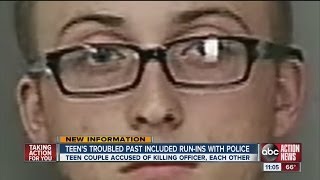 Polk teenager accused of killing officer had criminal past