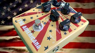 Caline The Americana overdrive guitar pedal review (Made in China)