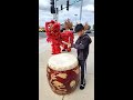 chinese lion dance drumming