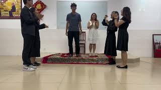 The Role play of Macbeth: by SFL students from UC