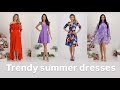 TRENDY SUMMER DRESSES 2024!